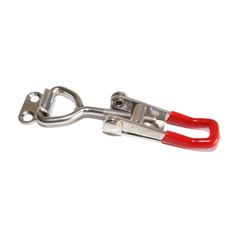 HOT sell Iron Material Toggle Case Catch Latches spring latch padlock hasp with spring