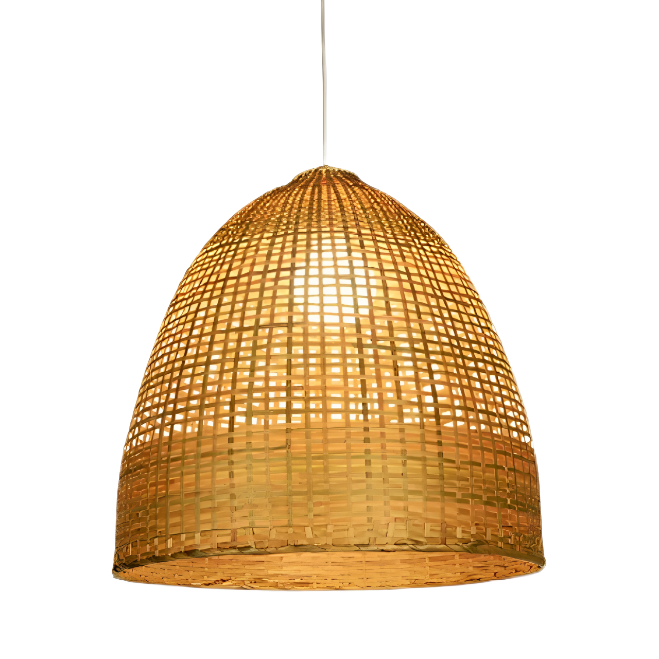 Classic style Bamboo Woven Pendant lamp Restaurant Kitchen Living Room Bamboo Decor Chandelier Light Fixtures