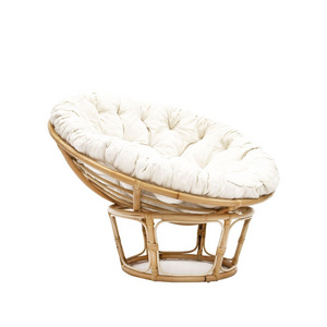 Best choice of natural rattan Papasan chair indoor Handmade Rattan Chair Decoration