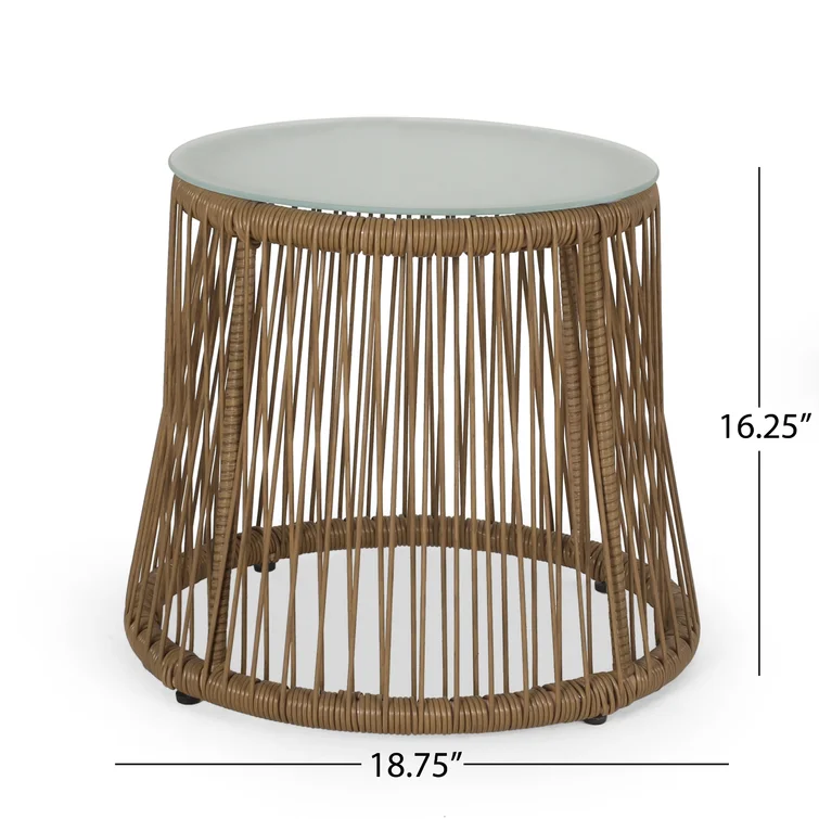 Wholesale price of modern chair sets rattan table and arms chair sets rattan outdoor furniture