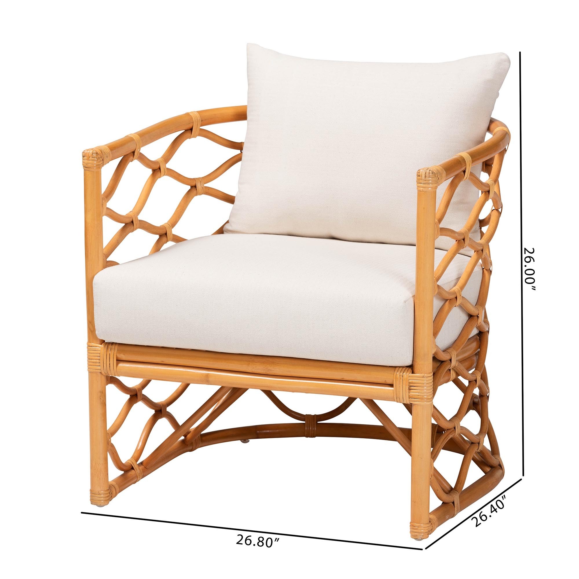 Best Price Natural Rattan Chair Luxury Stylish Living Room Chair, Restaurant, Hotel, Villa.