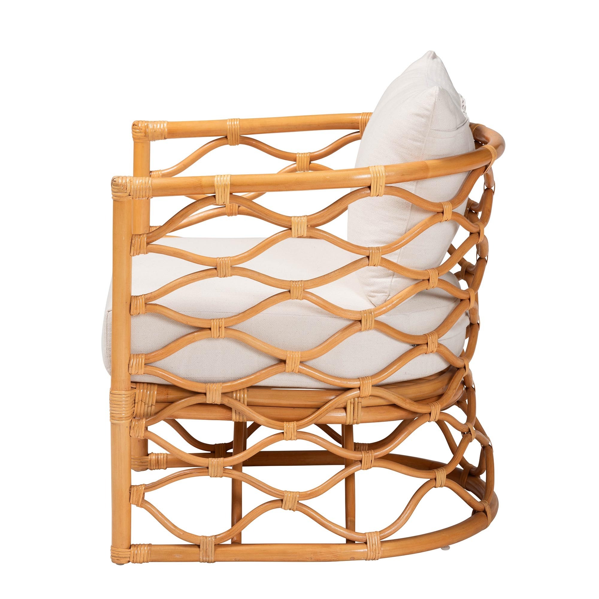 Best Price Natural Rattan Chair Luxury Stylish Living Room Chair, Restaurant, Hotel, Villa.