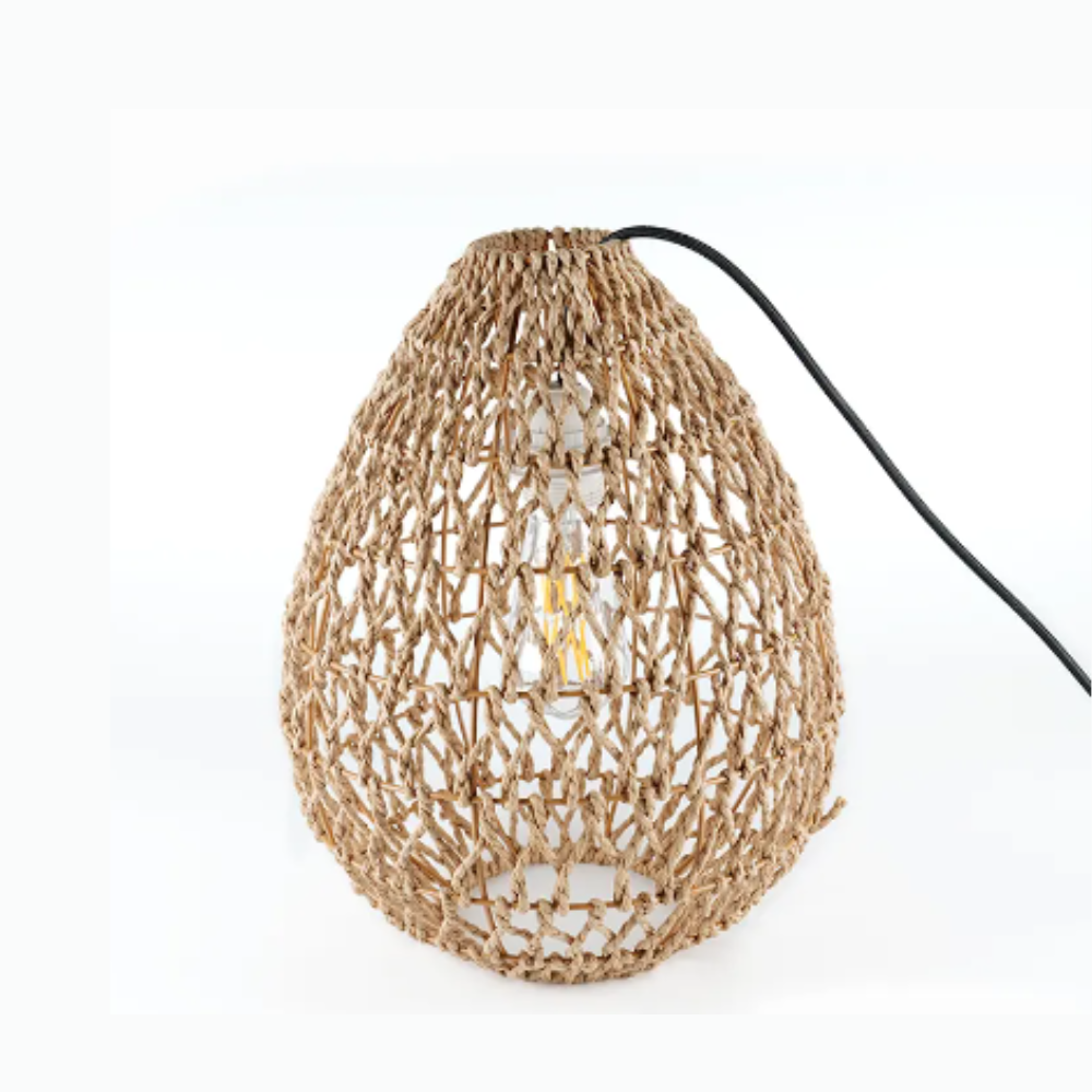 Best Unique rattan art lamp shade handcraft handicraft rattan lampshade lamp covers