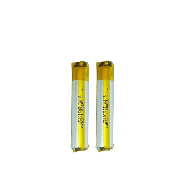 Hot selling electronic pen lithium battery 10600 3.7V 480mah cylindrical lipo batteries