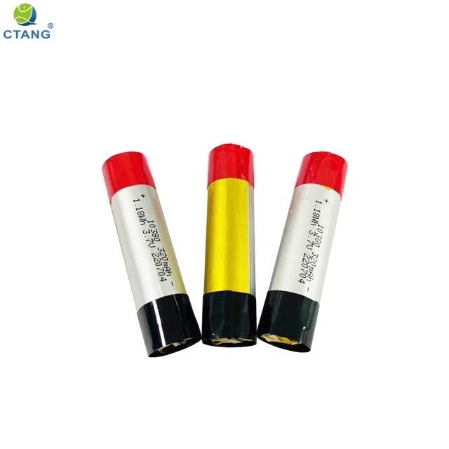 New Arrival li-po rechargeable 10380  3.7v 300mah lipo battery for camera pen with KC listed