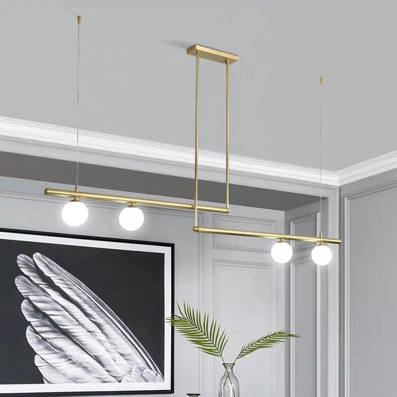 Contemporary Classic Design Room Decorative Pendant Light Led Chandelier glass Modern Ceiling Simple  Home