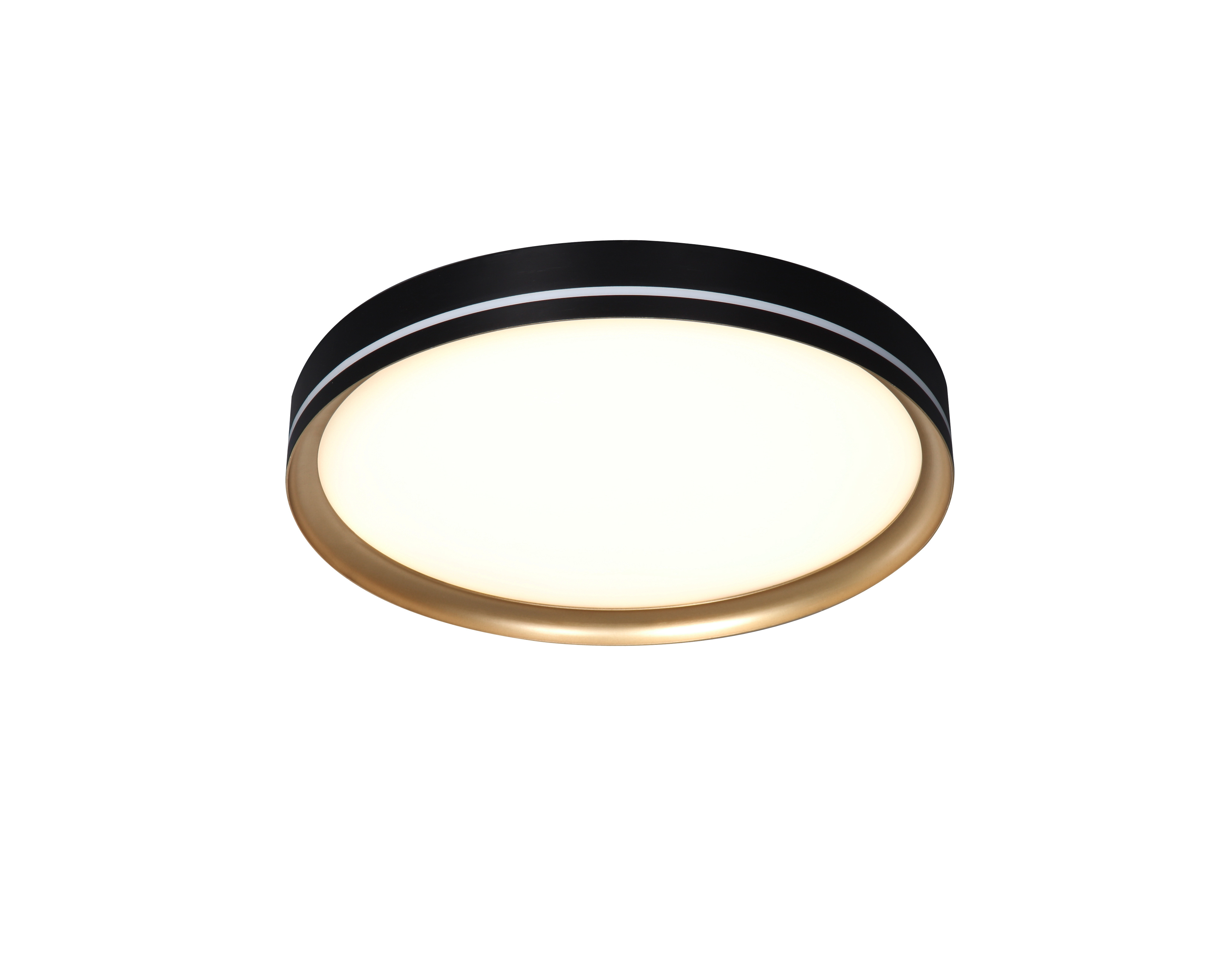 Flush Ceiling Light 2022 Modern Gold Black LED Surface Mount Night Light Bedroom Round  lamparas de techo para interior