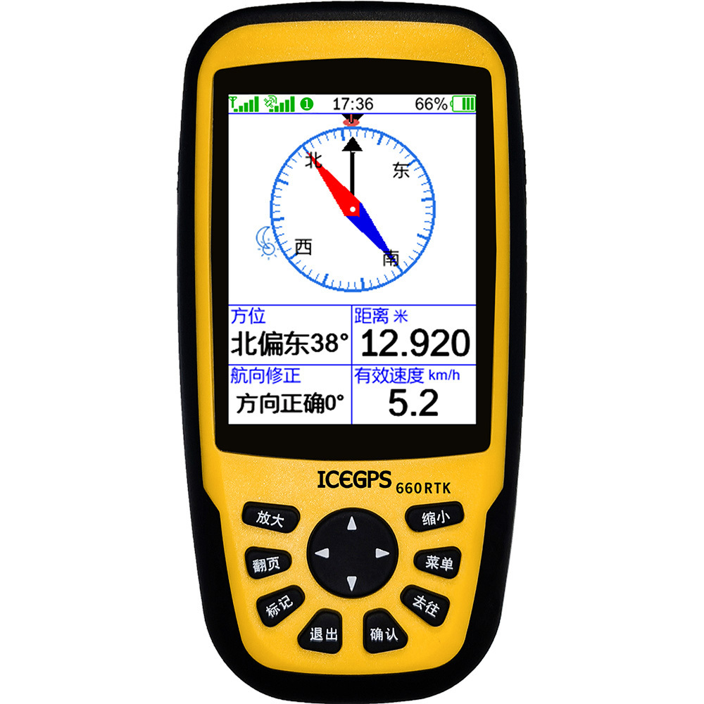 Factory direct sell RTK Handheld meter for positioning, Land survey, topographic survey Google GPS Tracking 660 Handheld RTK