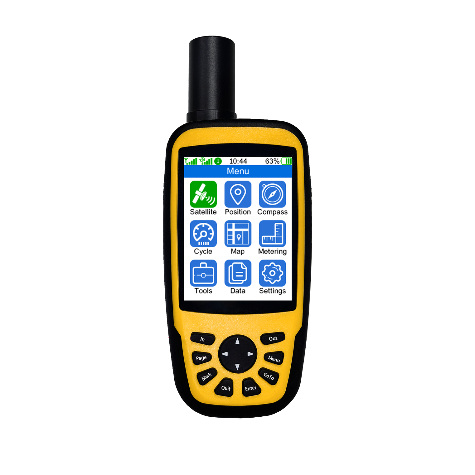 2024 all new Best selling Maskura Handheld RTK with 3-Axis Compass high accuracy low cost GPS survey kit IP67 rated Robust build