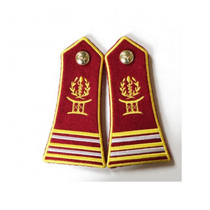 top quality kenya custom  embroidered epaulette whole sales | pipe bands highland uniforms shoulder boards