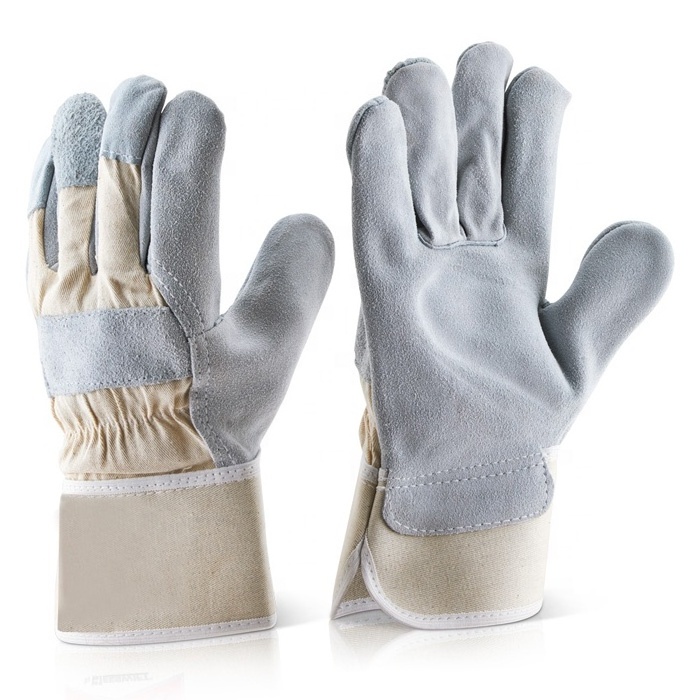 Wholesale Hand Protection Work Gloves PVC Glue Dotted Glove Cotton Work Gloves