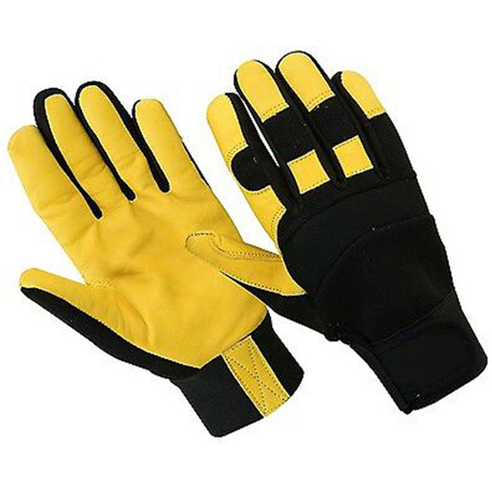 Wholesale Motorcycle Mechanical Safety Shooting Gloves Performance Cold Gloves Kitchen Household Clean Room Leather Palm Glove