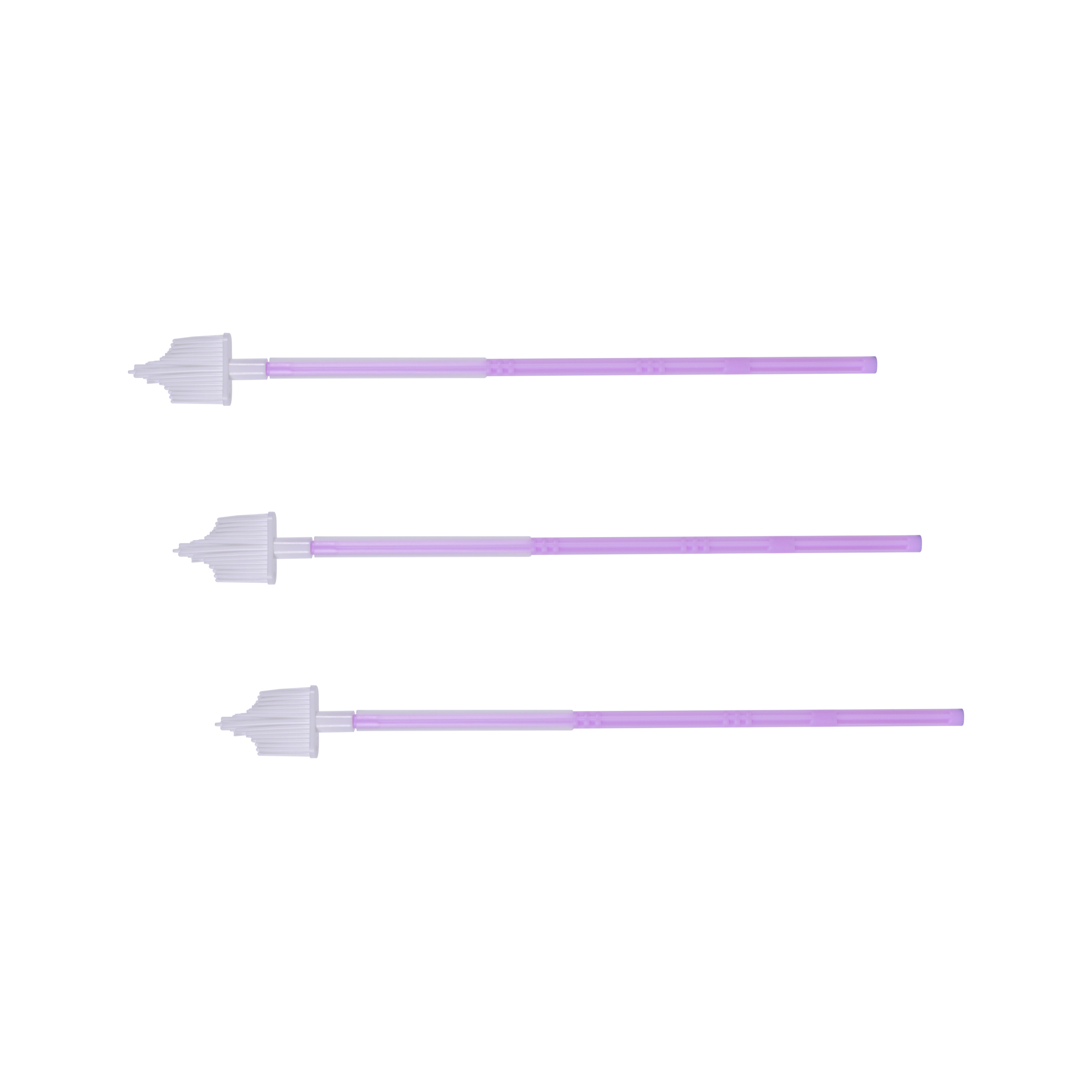 Endocervical broom type sampling cervical vaginal disposable sterile medical cytology cyto cervical brush