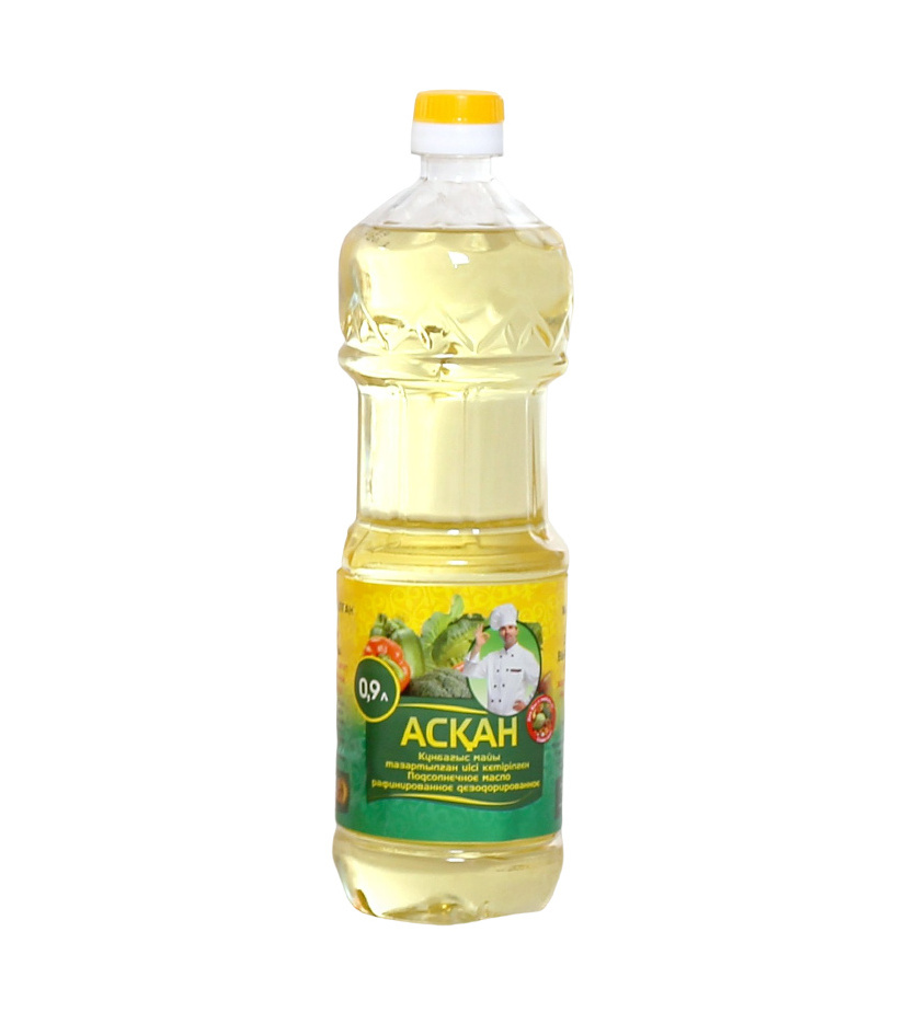 Competitive Price Refined Cooking Sunflower Oil Refined Deodorized Cooking Pure 0.9L Packaging Plastic Mason Bottle