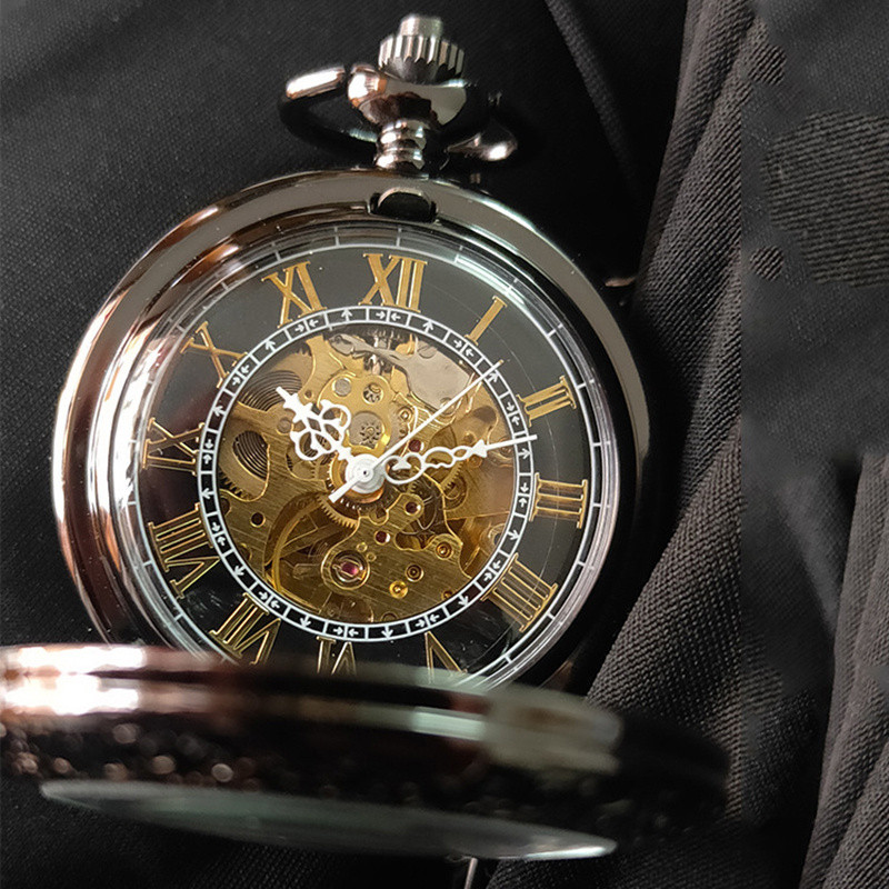 Vintage Old Pocket Watch Exquisite Mechanical Pocket Watch