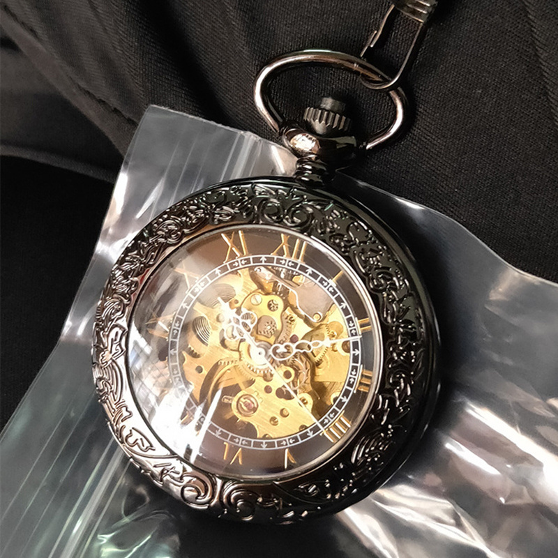 Vintage Old Pocket Watch Exquisite Mechanical Pocket Watch