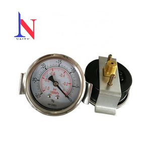 small dial dry vacuum pressure gauge