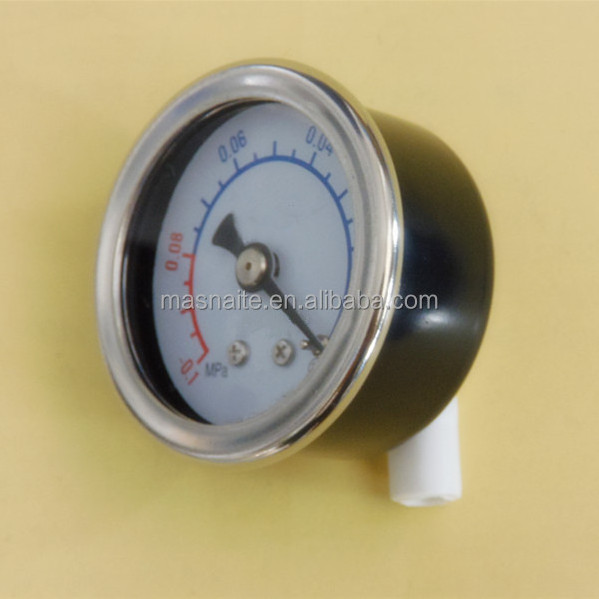 small dial dry vacuum pressure gauge