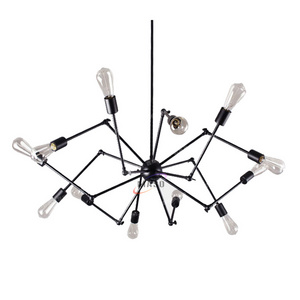 led spider light for home ceiling fittings decoration dinning lamp room night chandelier