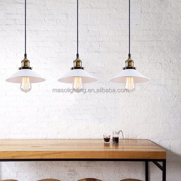 Industry Cafe Bar iron vintage suspended lamp chandeliers vintage lamp retro pendant lights/E27 copper socket edison light bulb