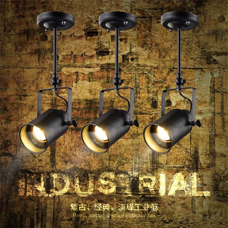 industrial 30w led track spot light changeable e27 bulb