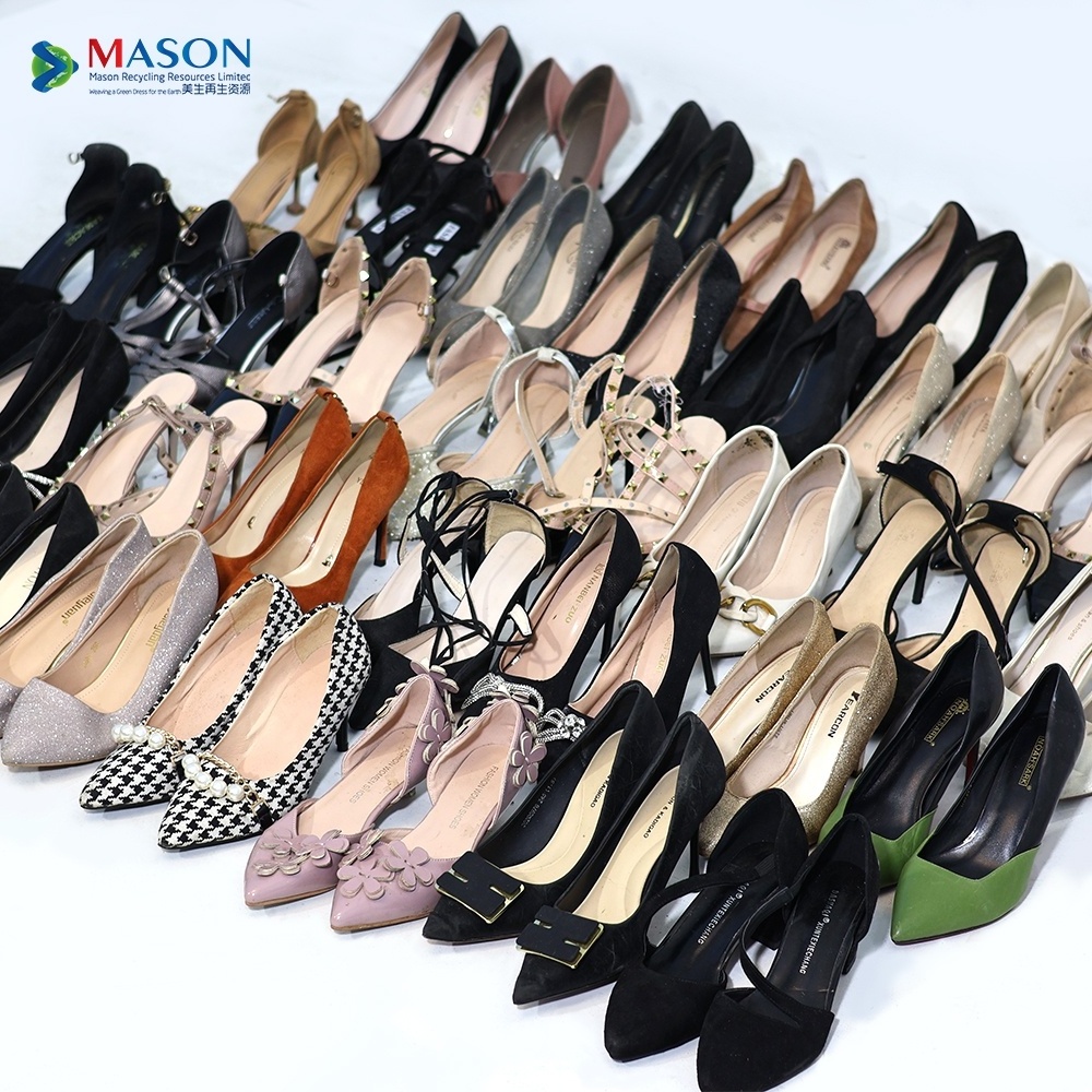 Women's High Heels second hand shoes bales ladies sandals vietnam shoes for women