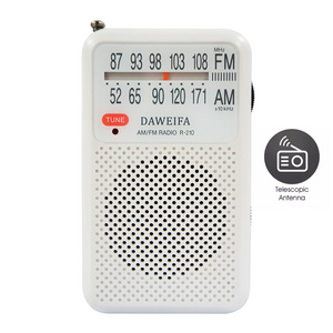 Long Lasting Battery Operated World Pocket  Radio Portable AM FM Radio Receiver For Sale