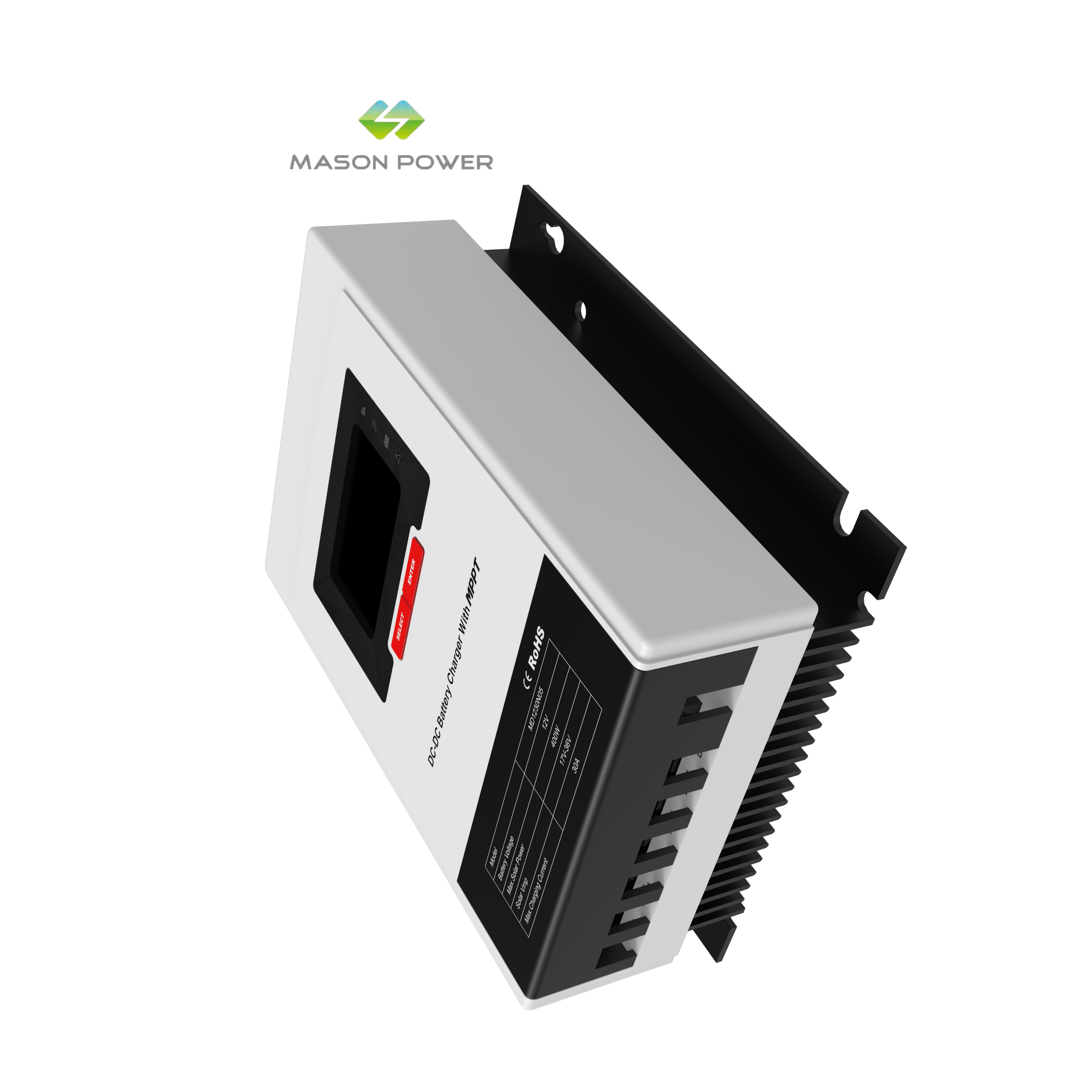 Portable SRNE MD series 12V 30A-50A DC-DC charger with MPPT for RV Marine Outdoor Battery