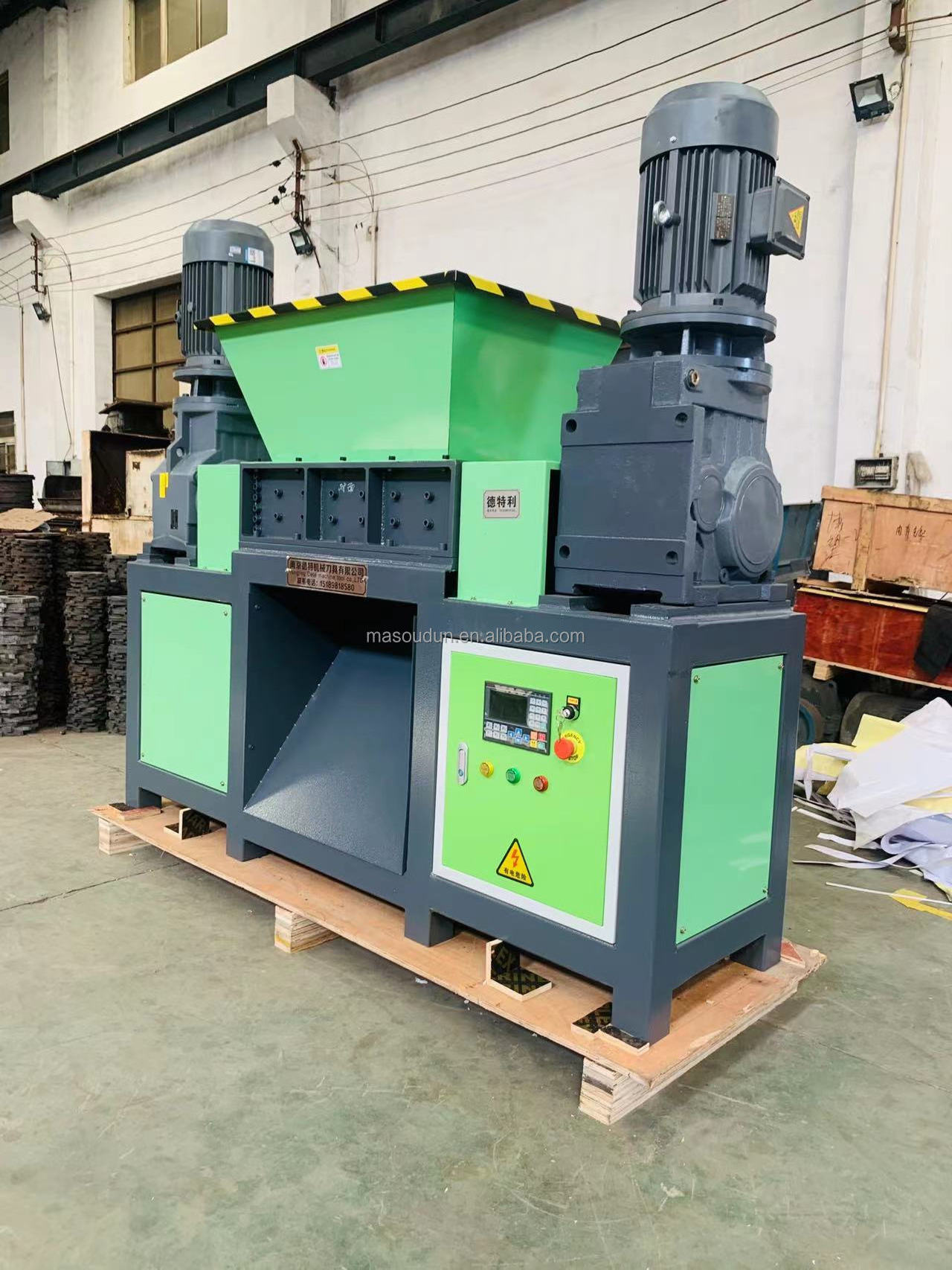 shredder machine for recycling tyre