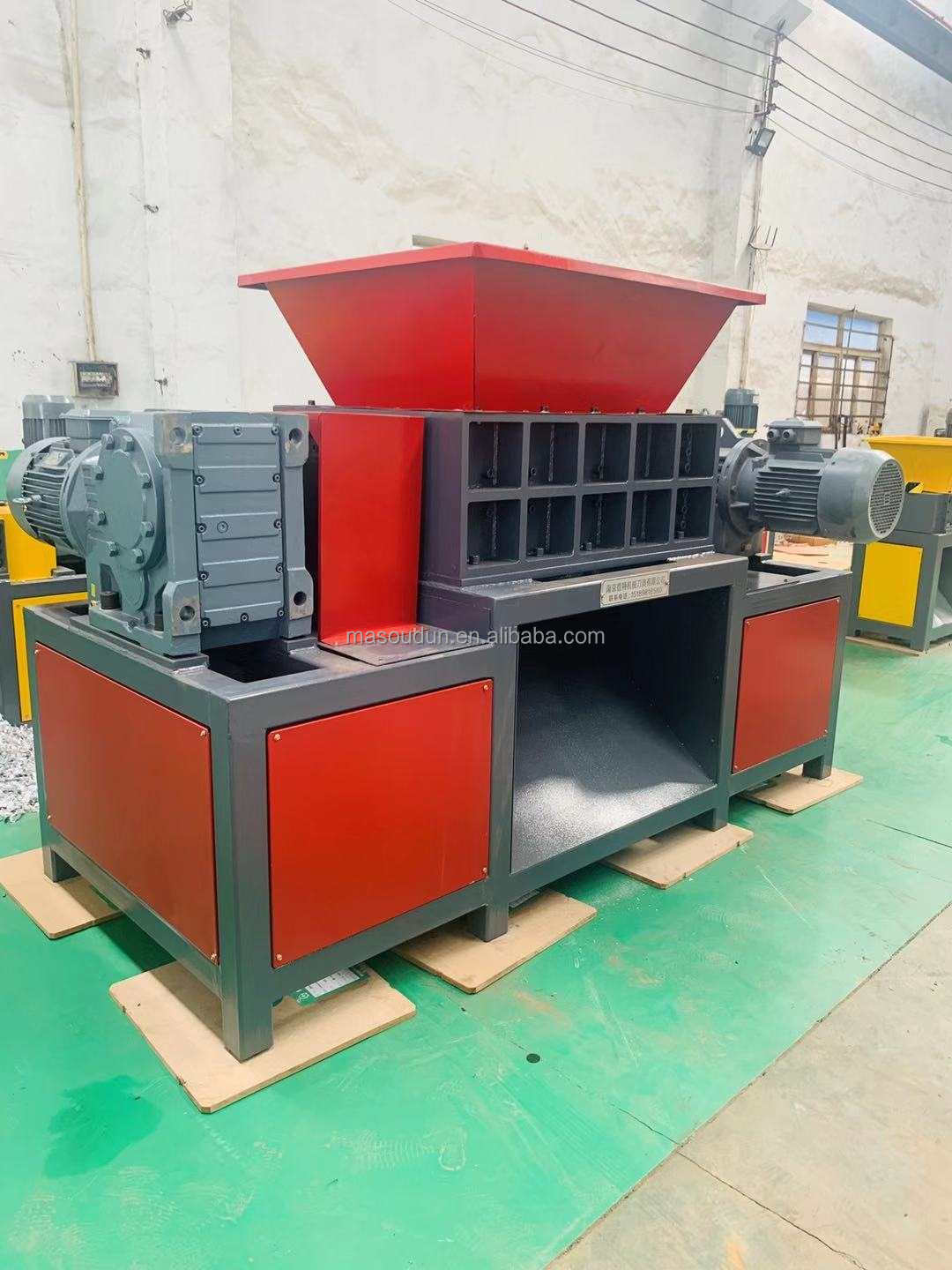 shredder machine for recycling tyre