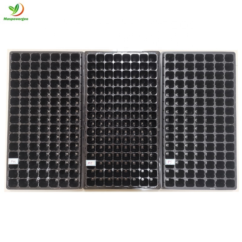 round 50 72 105 128 200 cells plastic seedling starter tray wholesale for vegetable ,flower seed germination