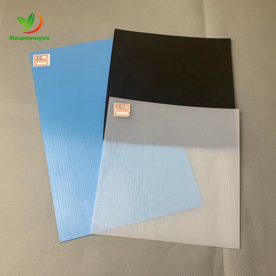 60mil hdpe blue pond liner for swimming pool