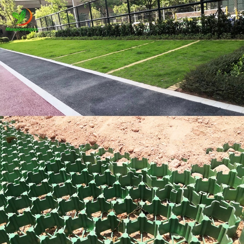 50mm plastic grass Gravel stabilizer grid for driveway paver,parking lot