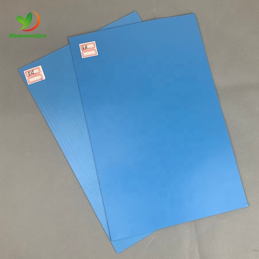 60mil hdpe blue pond liner for swimming pool