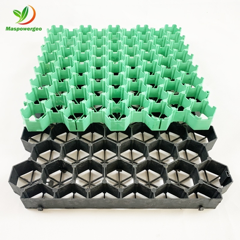 50mm plastic grass Gravel stabilizer grid for driveway paver,parking lot