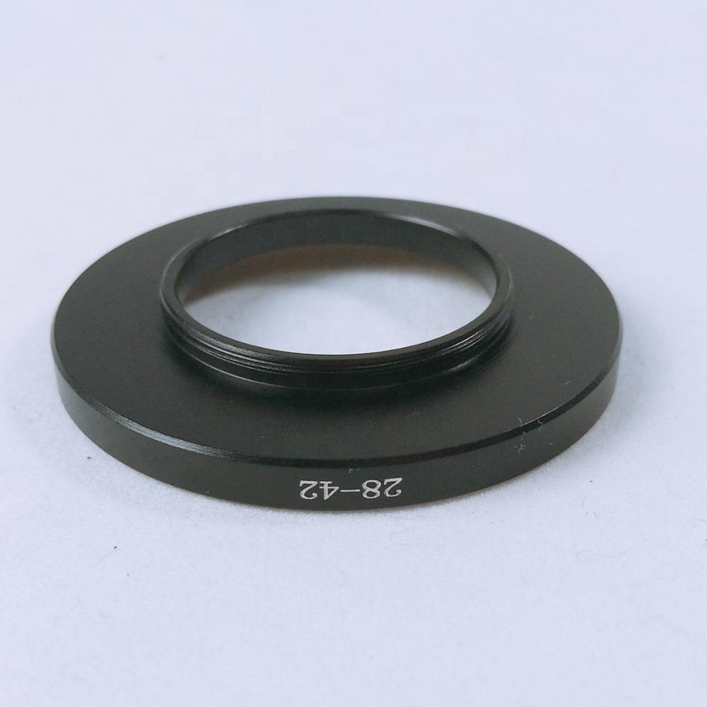 MASSA Black 28mm to 42mm Step Up Filter Adapter Ring