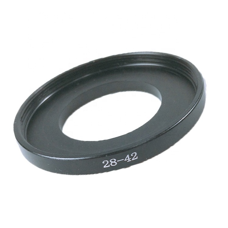 MASSA Black 28mm to 42mm Step Up Filter Adapter Ring