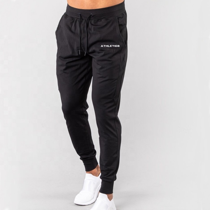 2020 Joggers Park Men Poly Cotton Slim Fit Track Pants Wholesale