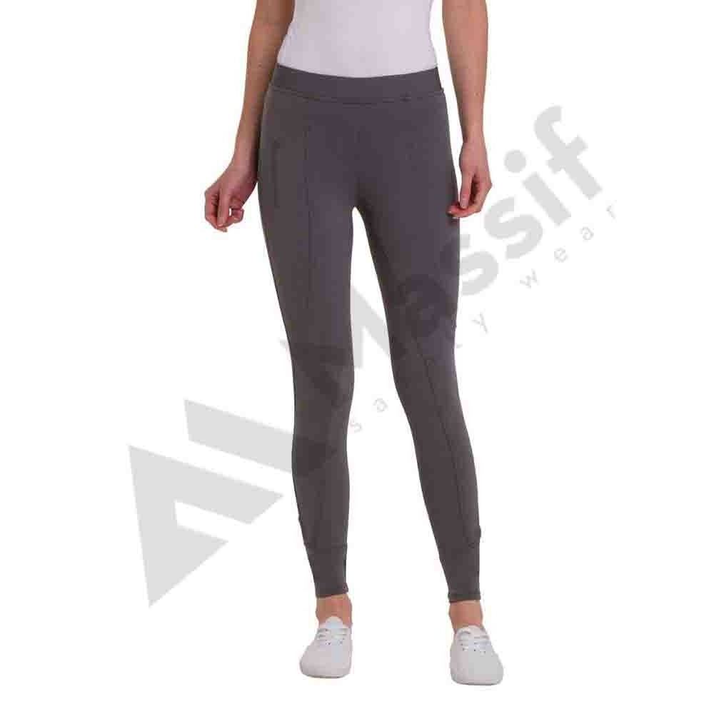 Factory Riding Clothes Custom Tight Horse Riding Leggings with Full Silicon Seat Women