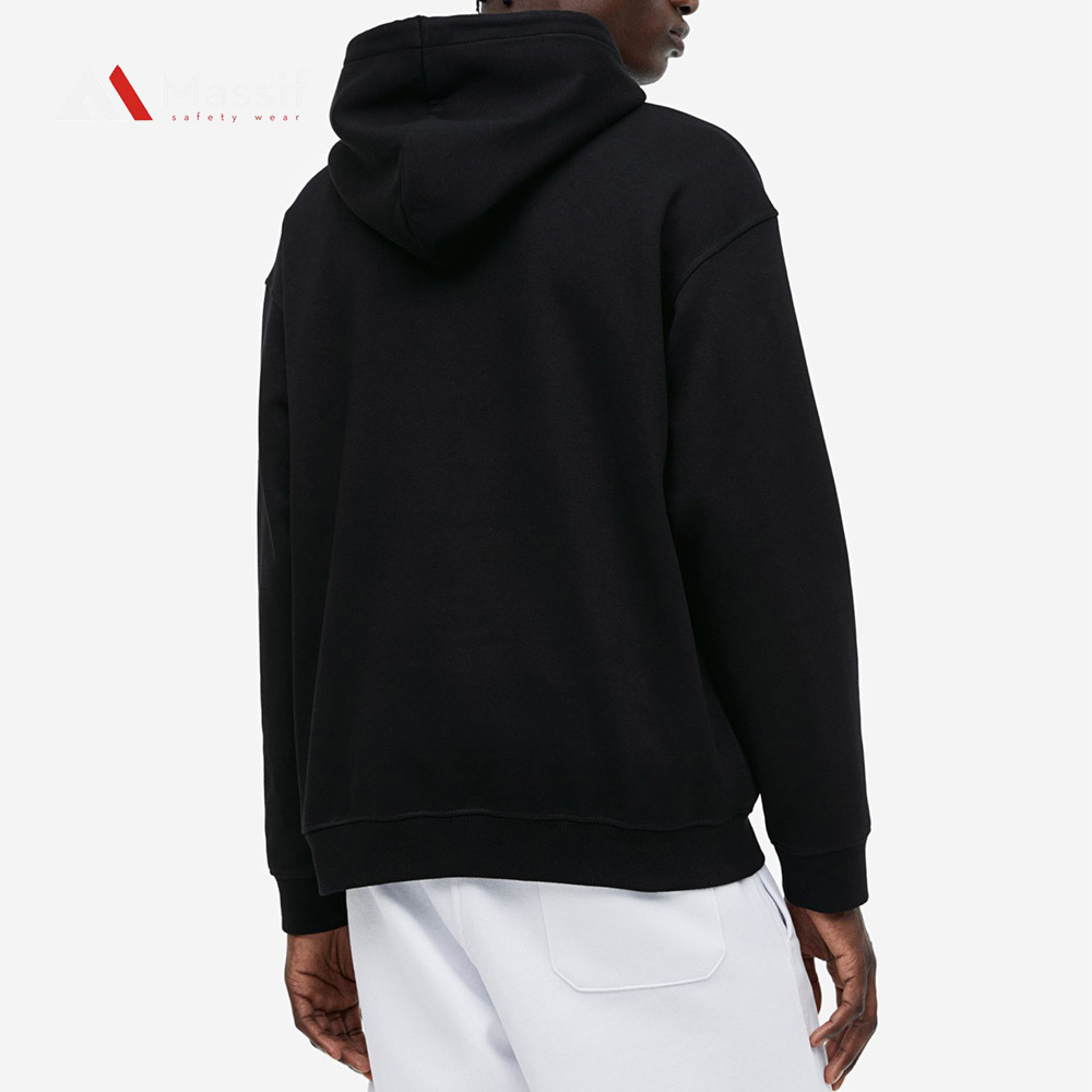 wholesale plain high quality tech fleece heavyweight fleece full zip up hoodie set custom logo men's hoodies & sweatshirts