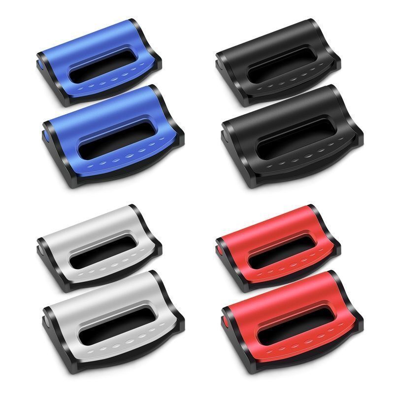 TX Car Seat Belts Clips Safety Adjustable Universal Car Stopper Clip Auto Interior Decoration Accessories