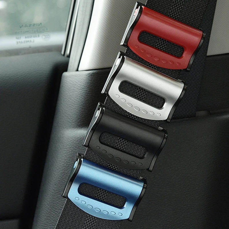 TX Car Seat Belts Clips Safety Adjustable Universal Car Stopper Clip Auto Interior Decoration Accessories