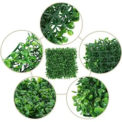 Wholesale Combination Plastic Simulated Lawn Background Wall 25 * 25 CM Simulated Plant Wall Decoration Milan Grass