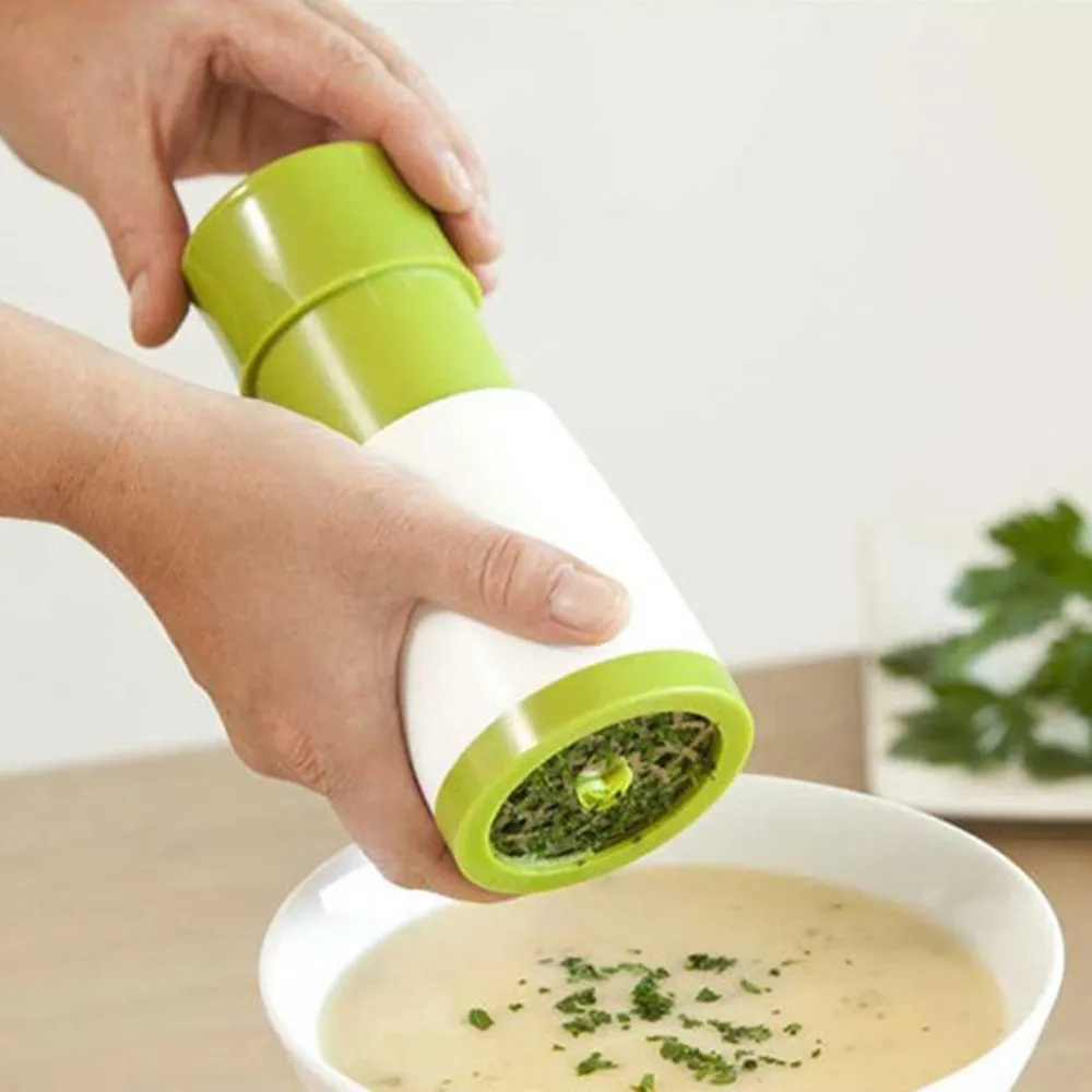 TX Cilantro shredder Spice Vegetable Crusher Portable Cilantro grinder Kitchen gadget