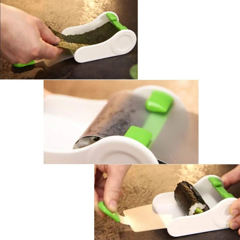 Creative Vegetable Meat Rolling Tool Sushi Maker Roller Rice Mold Equipment Manual DIY Machine Meat Rolling Tool