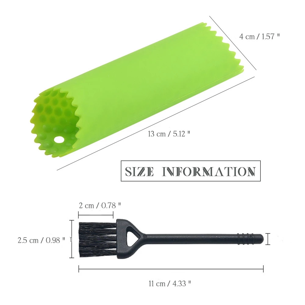 TX Kitchen Tool Silicone Garlic Peeler Easy Useful Kitchen Fruit & Vegetable Tools Tube Garlic Stripper