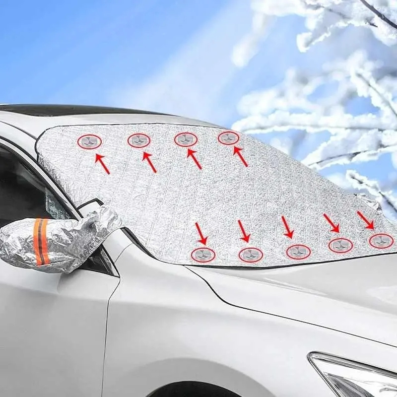 ODM/OEM Universal outdoor front window Car Magnetic Frost Protection Windscreen Cover