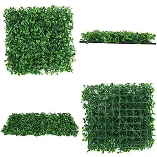 Wholesale Combination Plastic Simulated Lawn Background Wall 25 * 25 CM Simulated Plant Wall Decoration Milan Grass