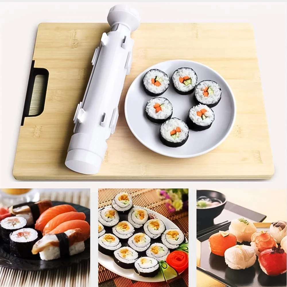 TX Sushi Maker Roller Non Stick Sushi Maker Machine Food Grade Making Machine Kitchen Sushi Tool