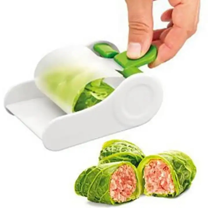 Creative Vegetable Meat Rolling Tool Sushi Maker Roller Rice Mold Equipment Manual DIY Machine Meat Rolling Tool